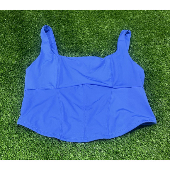 No Boundaries Lot of 2 Women's Square Neck Lined Corset Top Medium - Picture 2 of 9